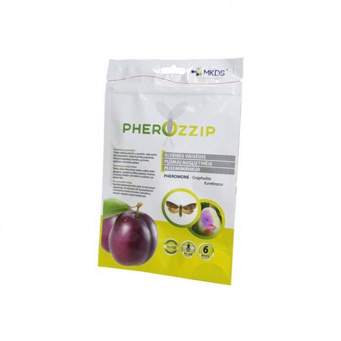 MKDS Pherozzip Feromoni Plūmiju Augļu Tinēju ķeršanai 1gab 