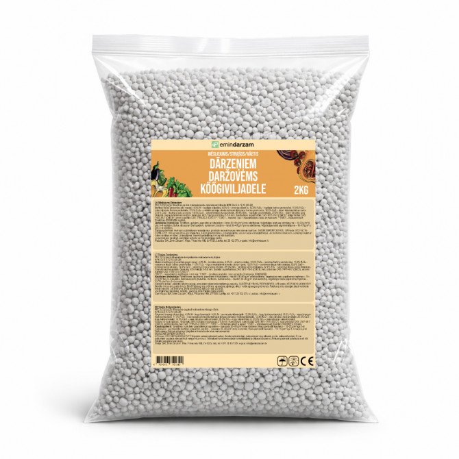 Emin Dārzam Mēslojums Dārzeņiem 2kg
