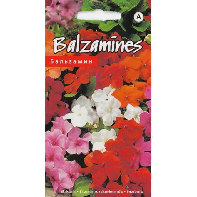 Balzamīnes Colour Parade F2 mix 0.05g