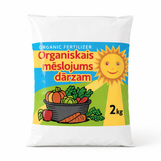 Organiskais mēslojums dārzam 2kg