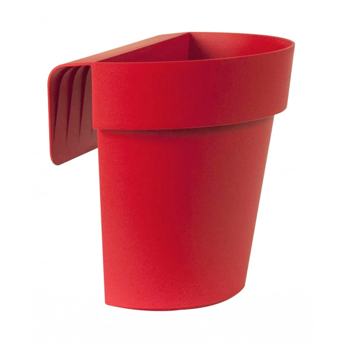  UP uzkarināms puķu pods sarkans