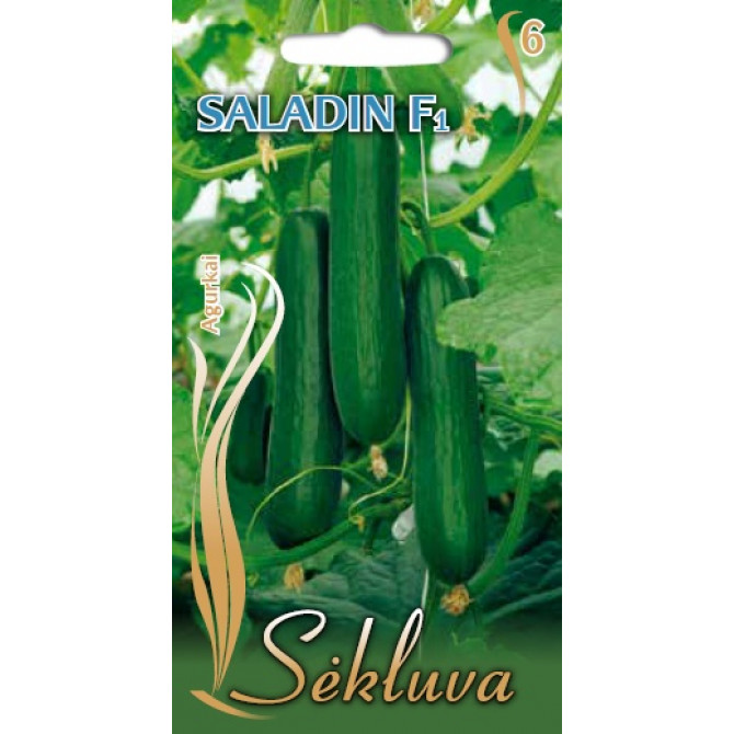 Gurķi Saladin F1 8 sēklas