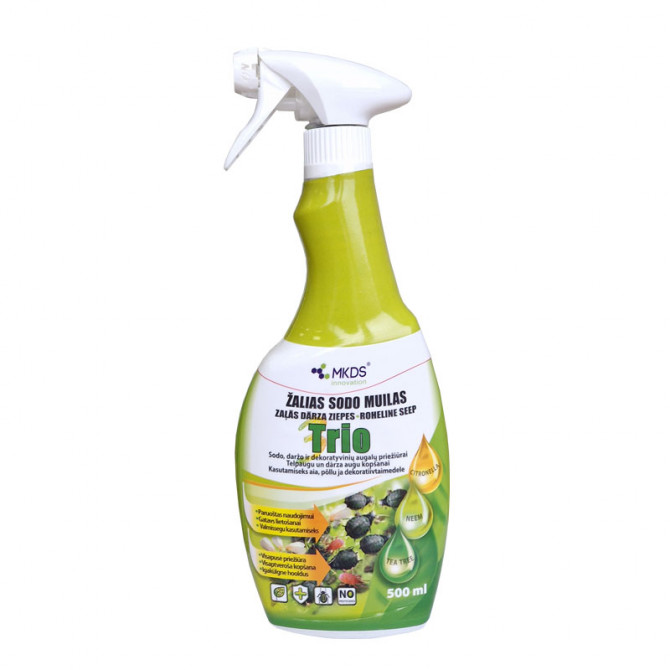 MKDS Zaļās ziepes TRIO 500ml