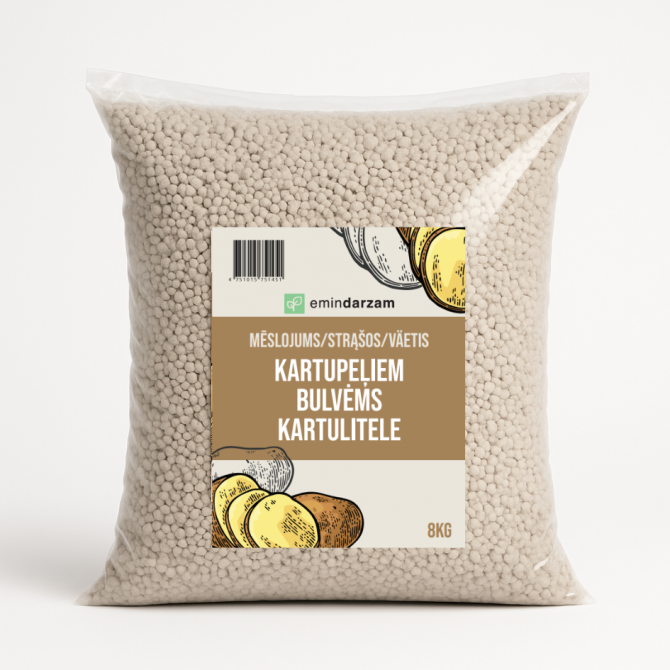 Emin Dārzam Mēslojums Kartupeļiem 8kg