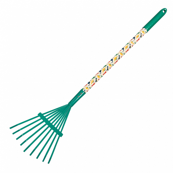 Bērniem lapu grābeklis