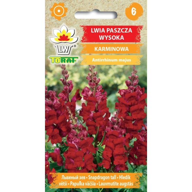 Lauvmutītes augstās Carmine 0.5g