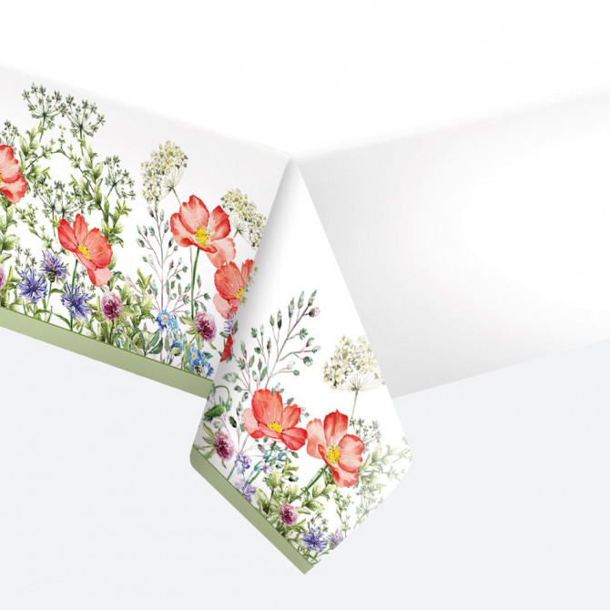 Papīra galdauts Vasaras ziedi 120x180cm