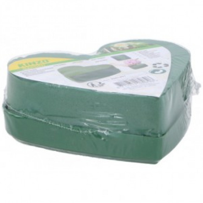 Sūklis floristikai sirds formā 