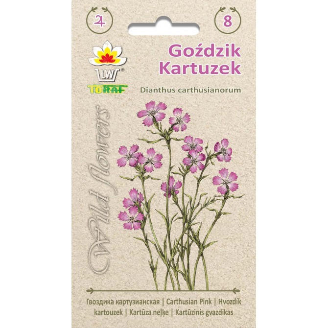 Neļķe rozā kartūza 0.2g