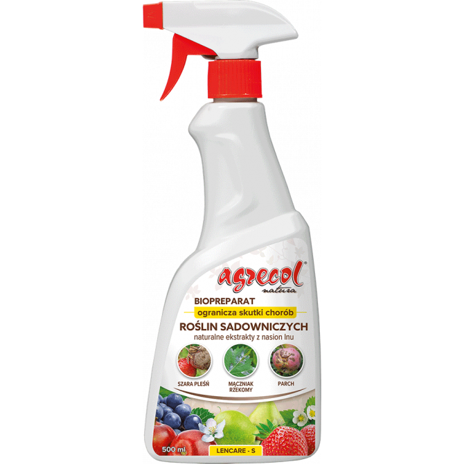 Agrecol LENCARE-S augu kopšanas līdzeklis augļu koku, krūmu slimību ierobežošanai