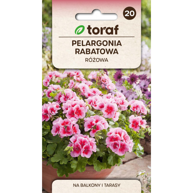Pelargonijas zonālās rozā 0.05g