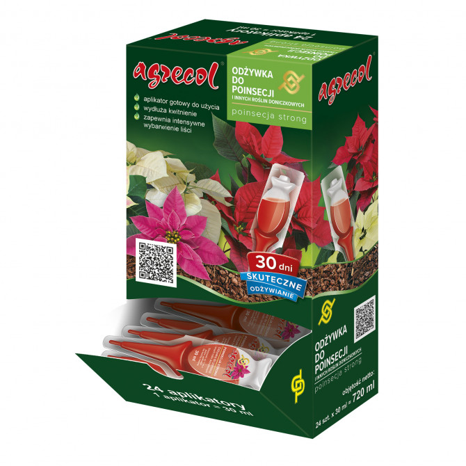 Mēslojums Strong Puansetijām (ziemassvētku zvaigzne) 30ml 