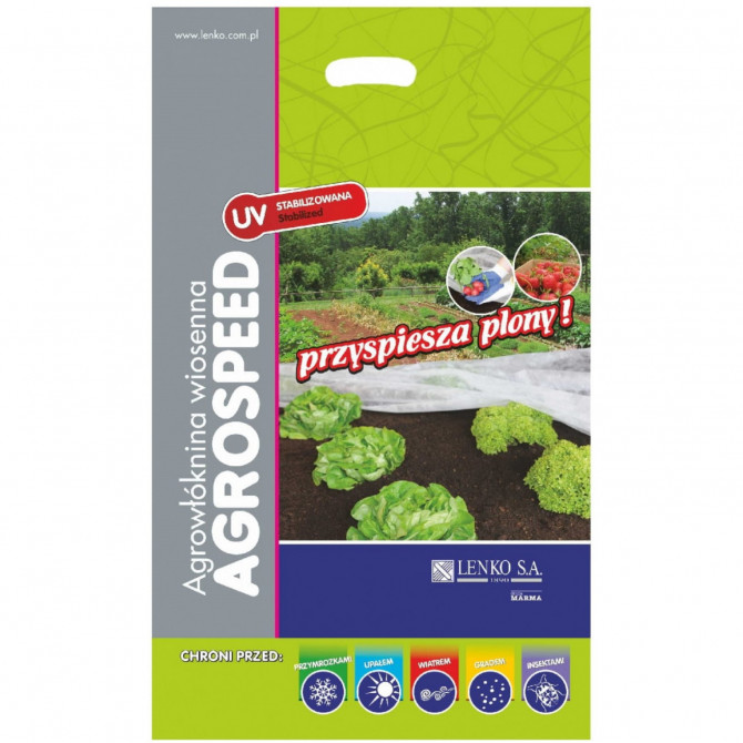 Agroplēve balta 1.6x20m 17g
