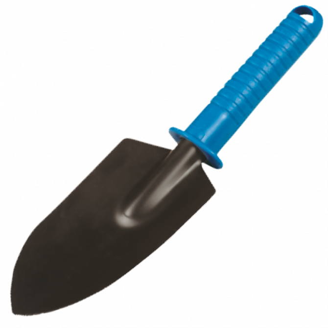 Lāpstiņa ar plastmasas rokturi