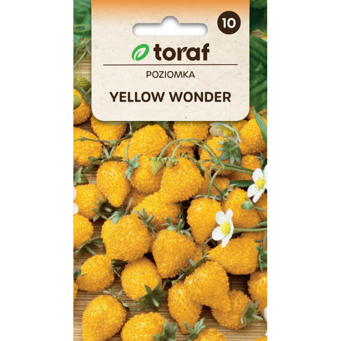 Dārza meža zemenes YELLOW WONDER 0.1g