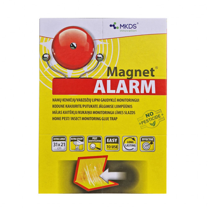 MKDS Magnet Alarm kaitēkļu/kukaiņu monitoringa līmes slazds
