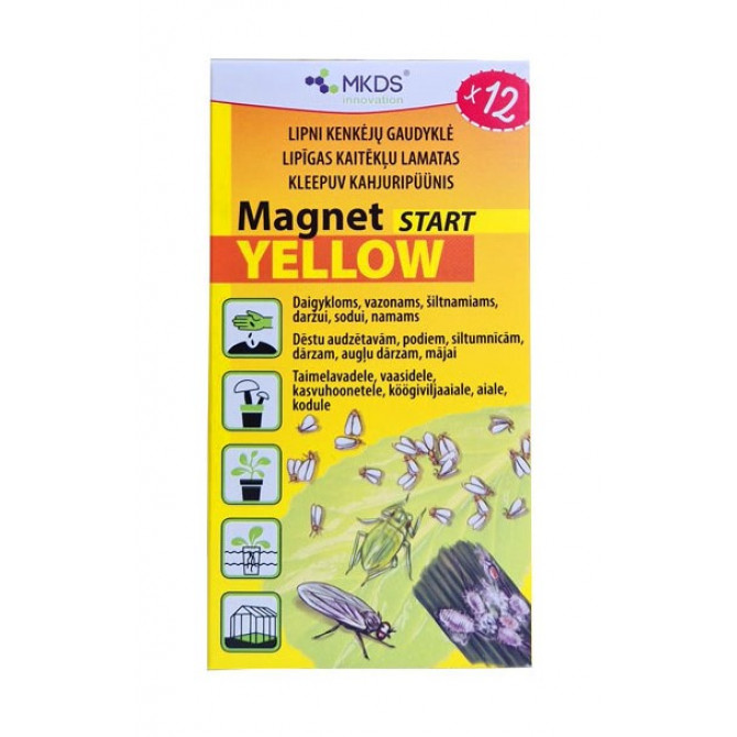 MKDS Magnet Yellow start 12 gab