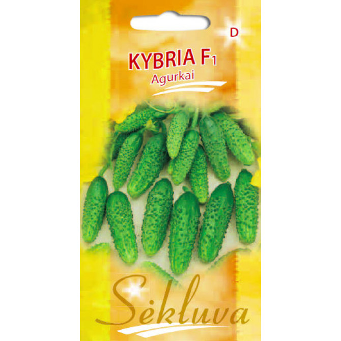Gurķi KYBRIA F1, 20 sēklas