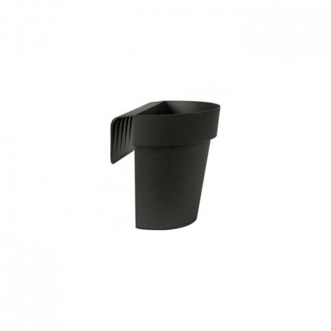  UP uzkarināms puķu pods antracīta krāsā