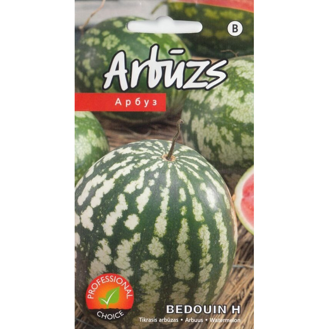 Arbūzs Bedouin H 5 sēklas