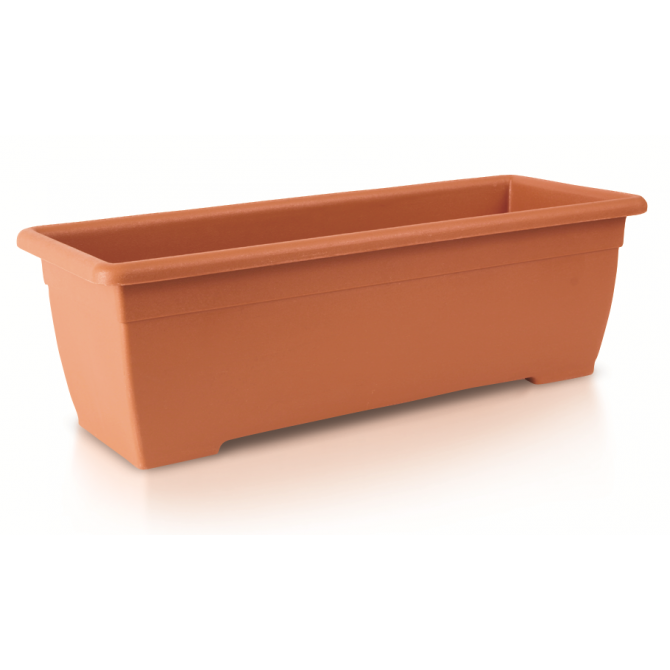 Balkona kaste Terrasa 75cm terakota bez paliktņa