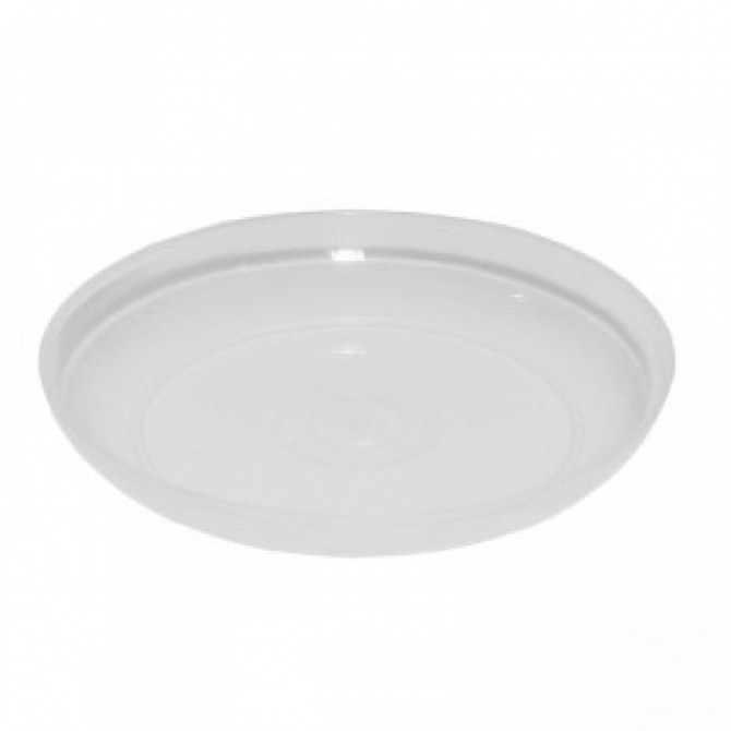  Paliktnis caurspīdīgs balts 17cm