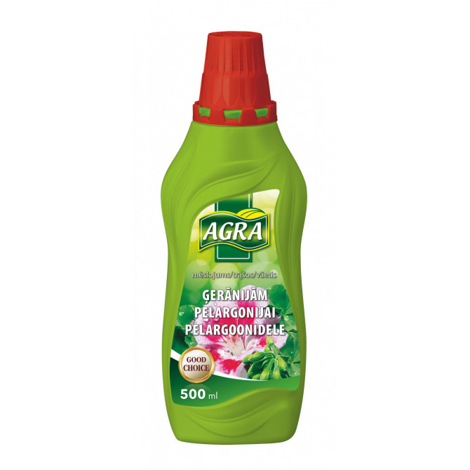Mēslojums Agra Pelargonijām 0.5L