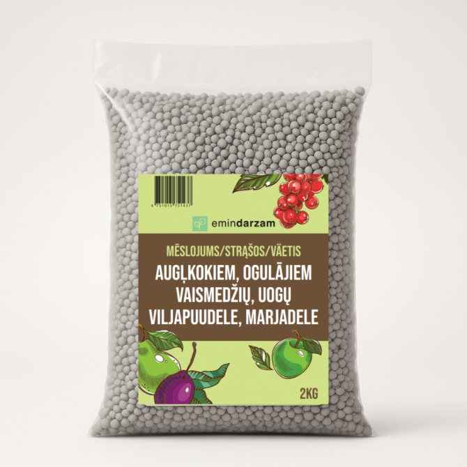 Emin Dārzam Mēslojums Augļu Kokiem un Ogulājiem 2kg